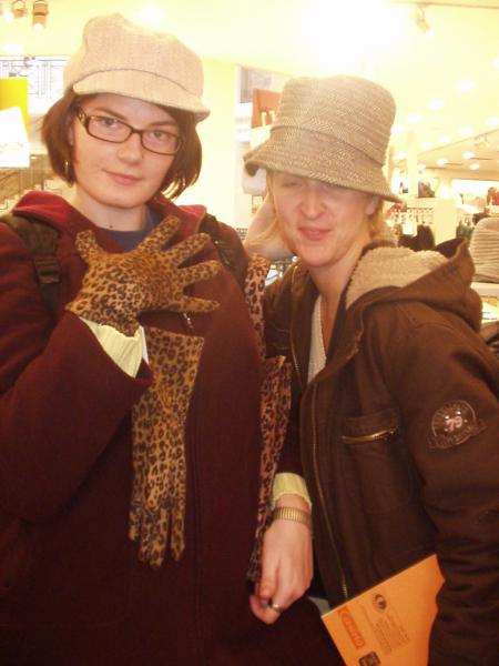 loute et biche au magasin